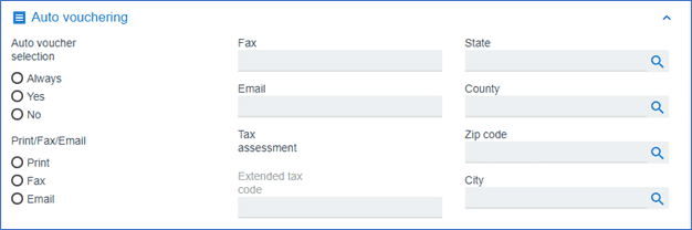 Auto Vouching - SYSPRO Supplier Creation