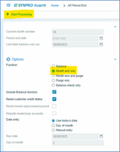 GL - Month End Process | Crawford Software