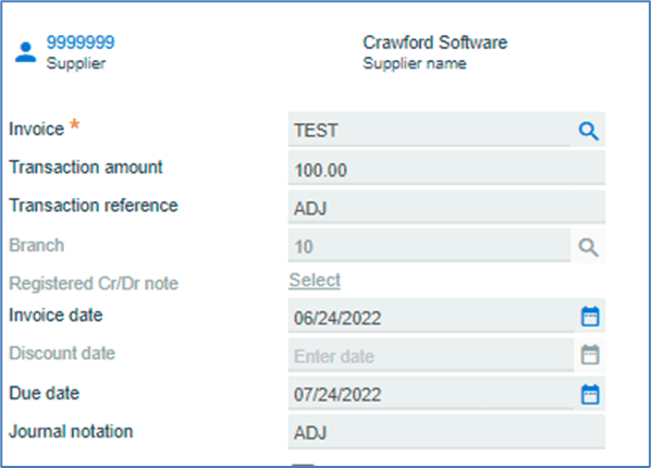 image 34 - AP Invoice Posting