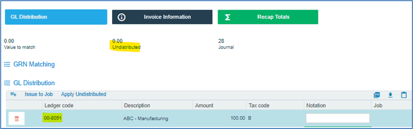 image 35 - AP Invoice Posting