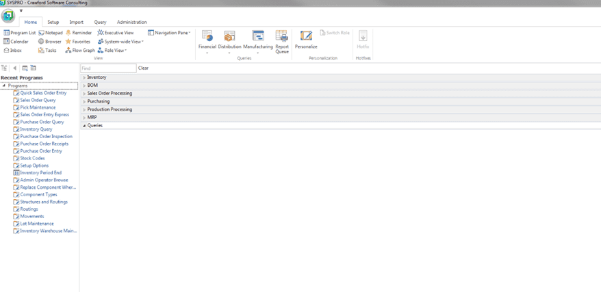 image 87 - Creating Favorites in SYSPRO