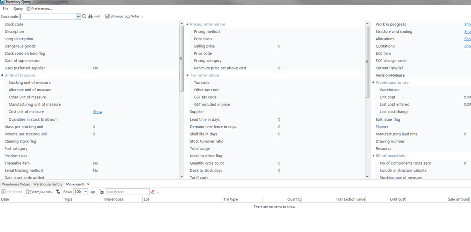 image 89 - Creating Favorites in SYSPRO