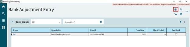 image 15 - Bank Adjustment