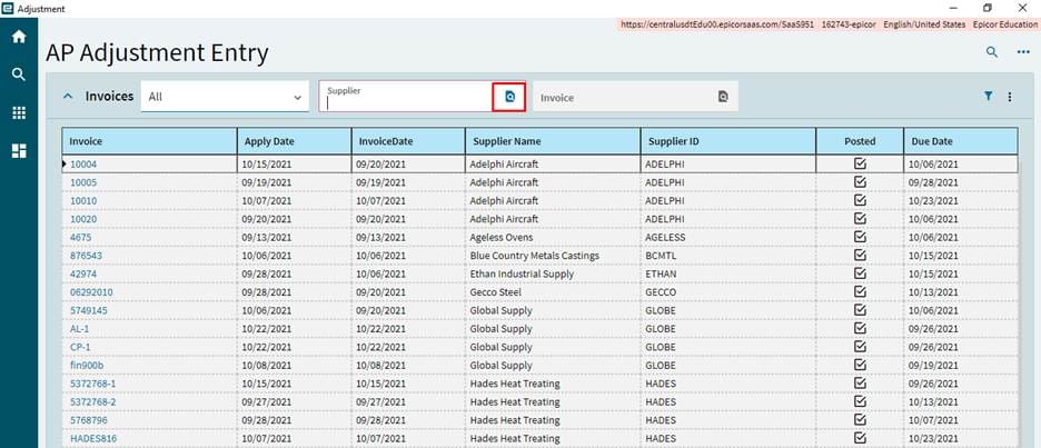 image 8 - AP Invoice Adjustment