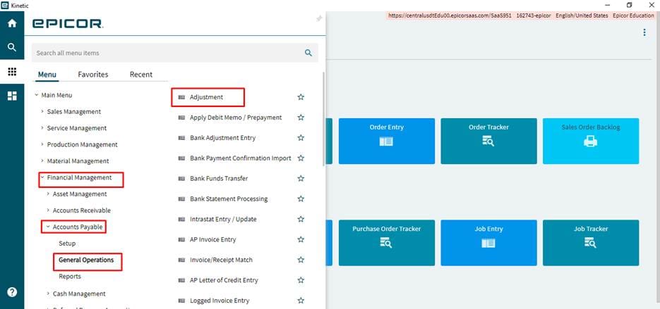 image 9 - AP Invoice Adjustment
