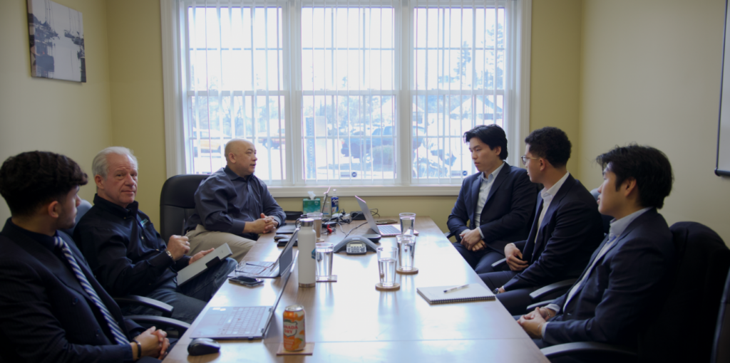 Crawford Software and Aether AI teams meeting.